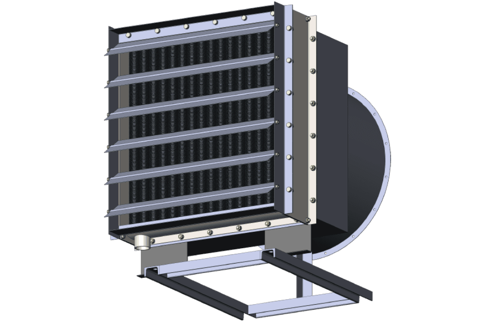 Воздушно-отопительный агрегат АО 2-6.3 КПСк4 паровой