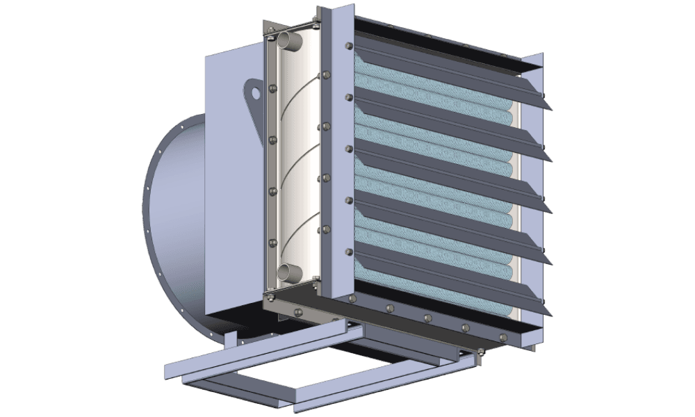 Воздушно-отопительный агрегат АО 2-5 КСк4 водяной
