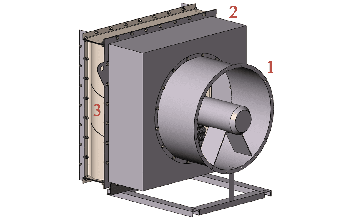 Производство водяных отопительных агрегатов АО 2