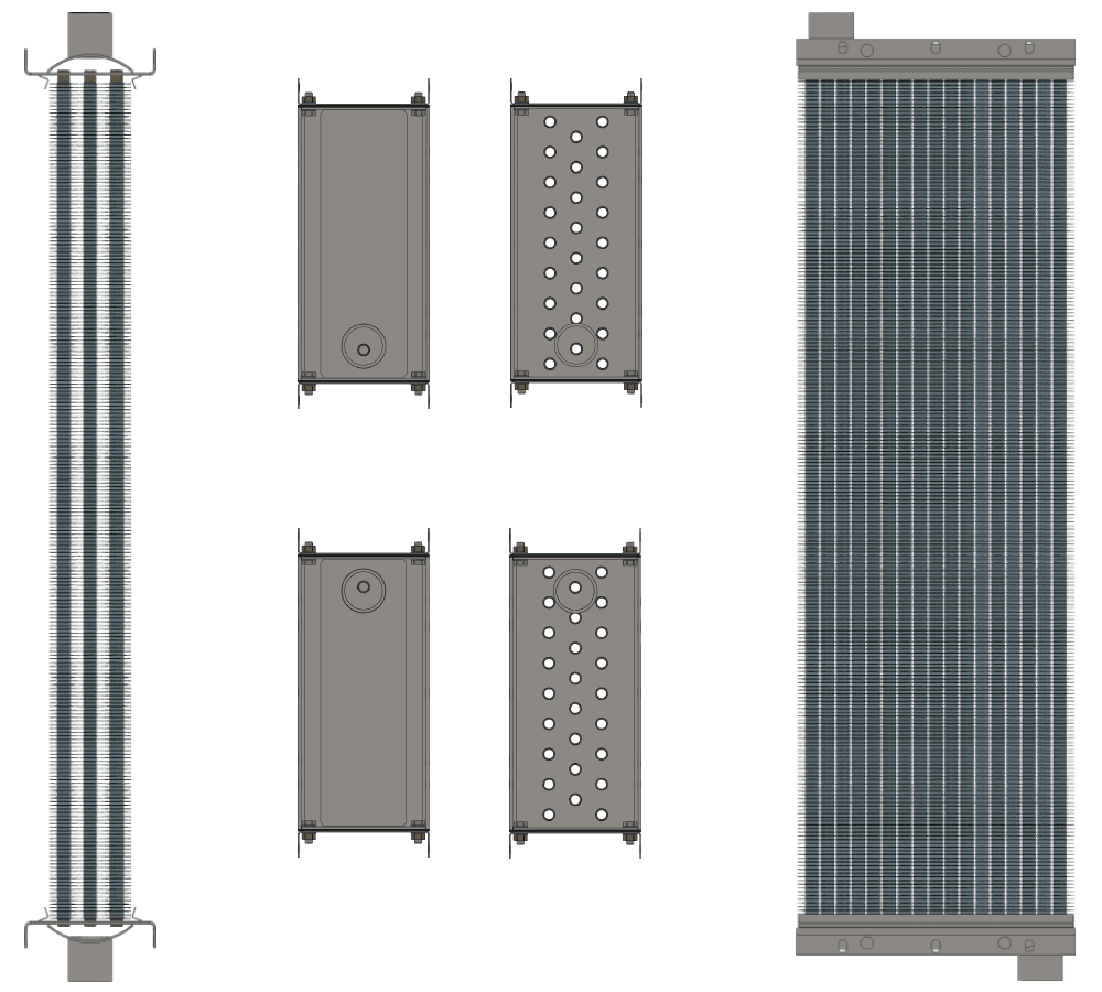 Калорифер КПСк 3-5 чертеж