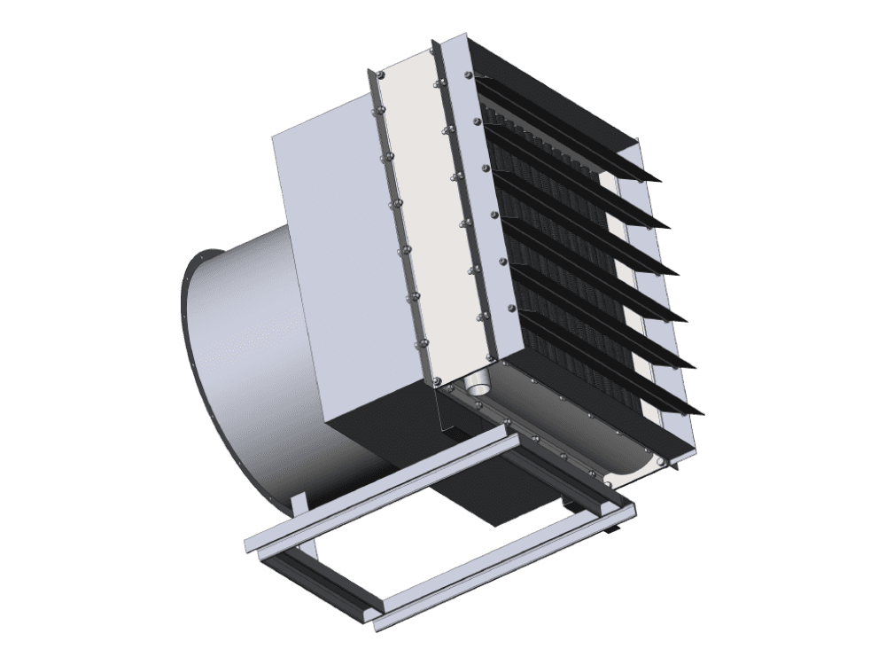 Паровой отопительный агрегат АО 2-10 п3 Воздушно-отопительный агрегат АО 2-10 КПСк3 паровой