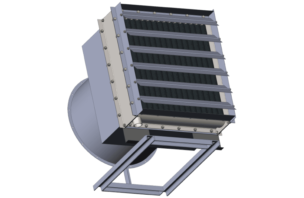 Паровой отопительный агрегат АО 2-6.3 п3 Воздушно-отопительный агрегат АО 2-6.3 КПСк3 паровой