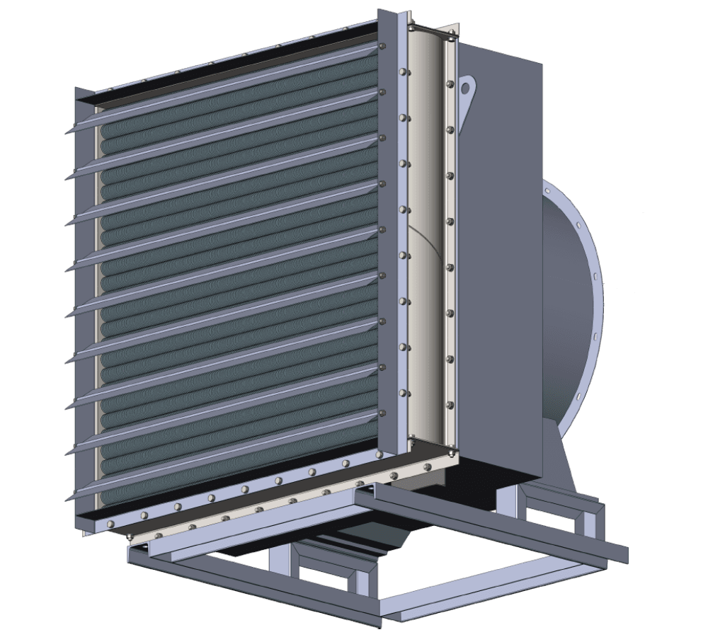 Водяной отопительный агрегат АО 2-25 в4 Воздушно-отопительный агрегат АО 2-25 КСк4 водяной