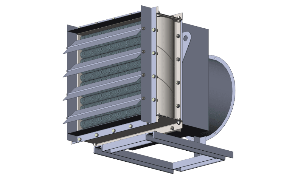 Водяной отопительный агрегат АО 2-4 в4 Воздушно-отопительный агрегат АО 2-4 КСк4 водяной