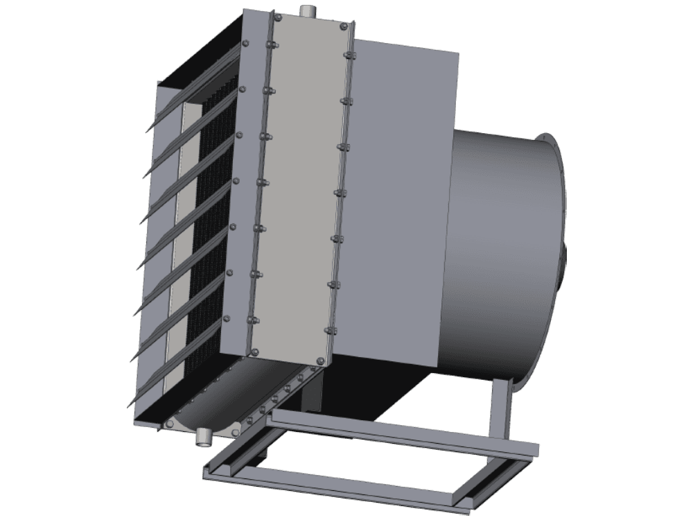 Паровой отопительный агрегат АВО ХЛ Агрегат воздушного отопления АВО ХЛ паровой