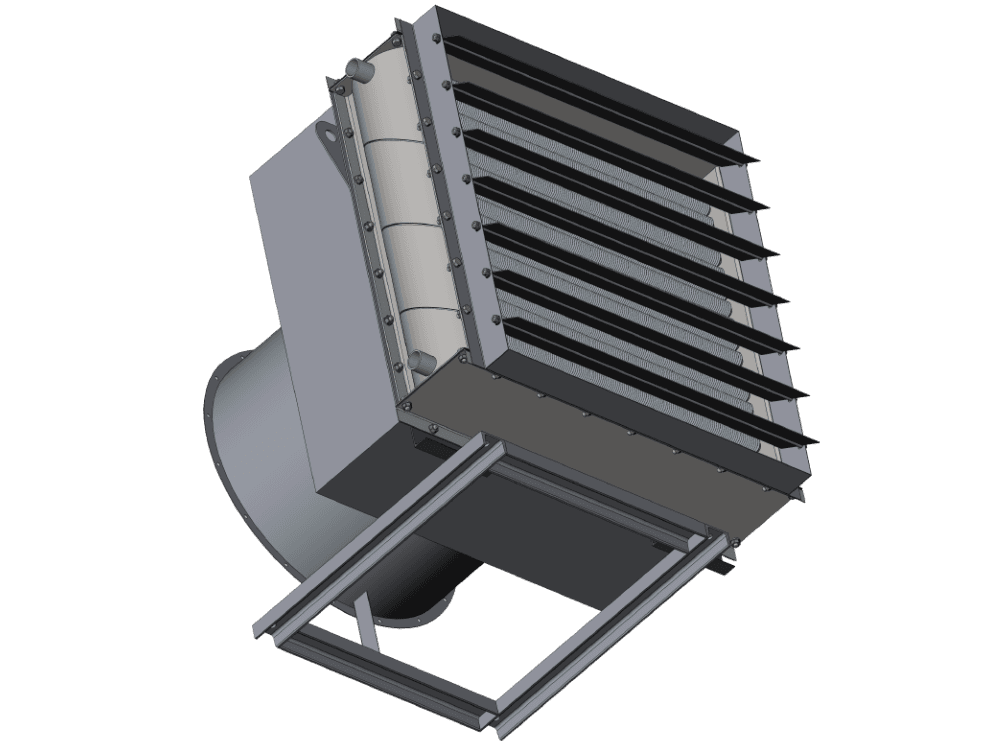 Водяной отопительный агрегат АВО ХЛ Агрегат воздушного отопления АВО ХЛ водяной