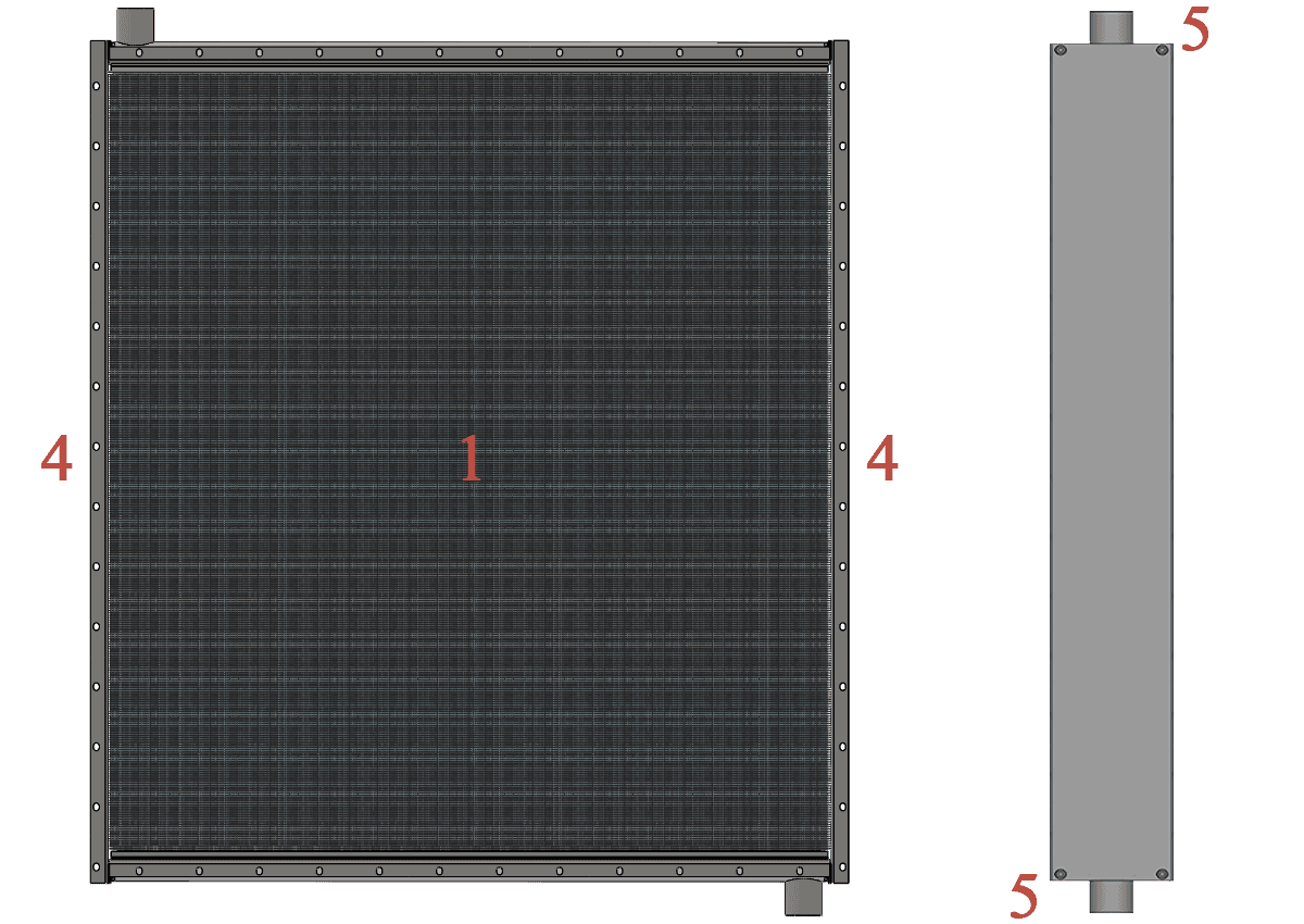 Калорифер паровой Производство паровых калориферов