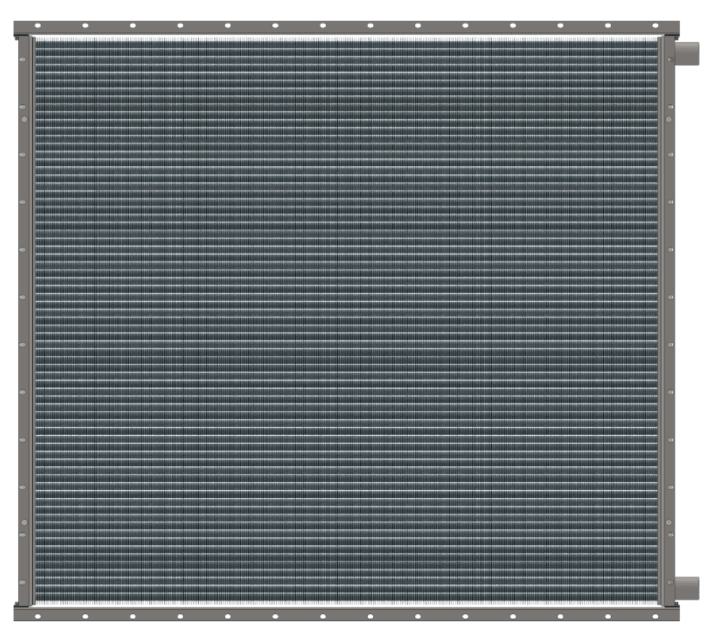 Калорифер КСк 2-12 Воздухонагреватель КСк 2-12 водяной