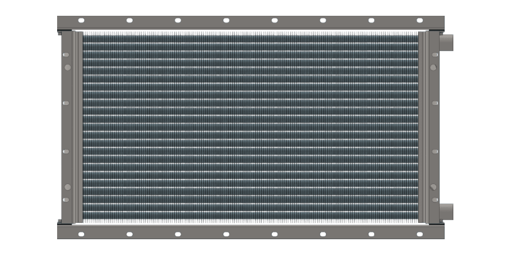 Калорифер КСк 2-9 Воздухонагреватель КСк 2-9 водяной