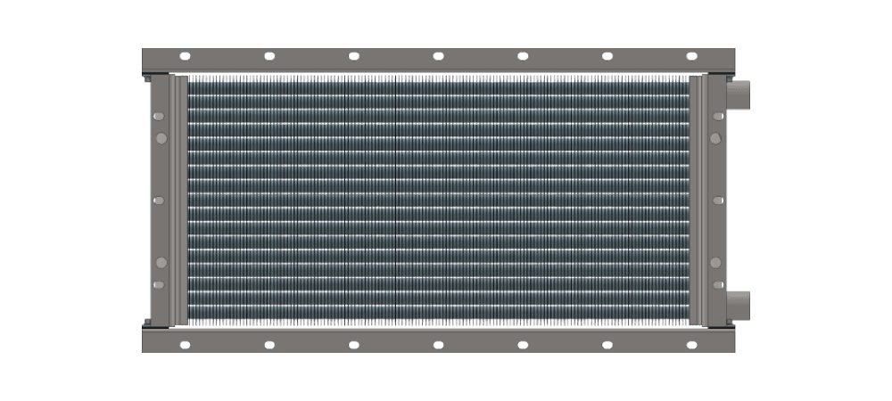 Калорифер КСк 3-3 Воздухонагреватель КСк 3-3 водяной