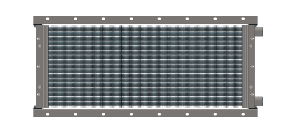 Калорифер КСк 3-4 Воздухонагреватель КСк 3-4 водяной