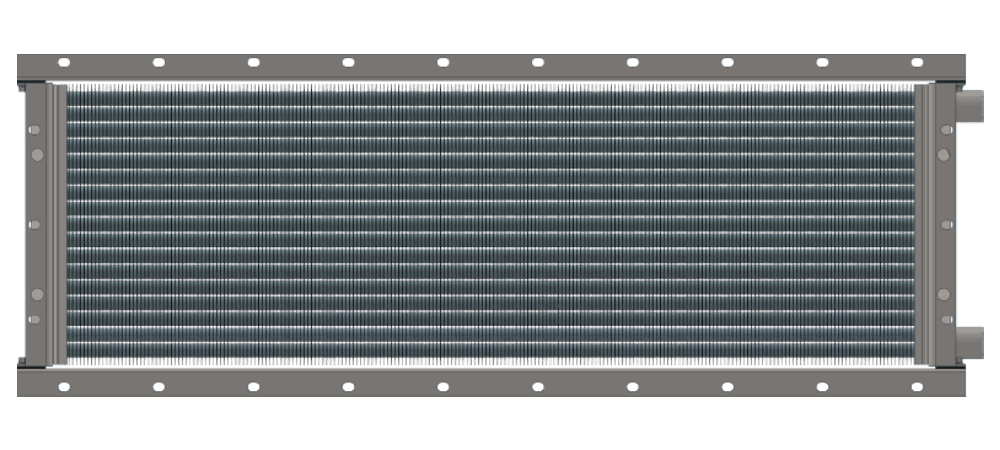 Калорифер КСк 3-5 Воздухонагреватель КСк 3-5 водяной