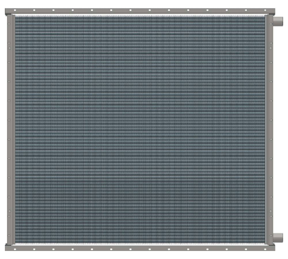 Калорифер КСк 4-12 Воздухонагреватель КСк 4-12 водяной