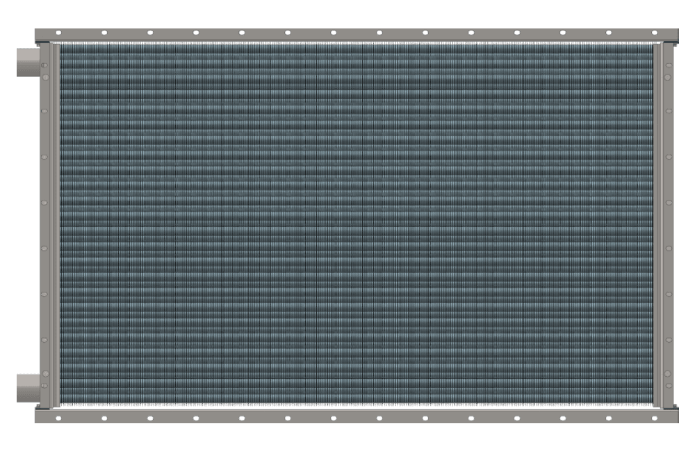 Калорифер ТВВ 311 Воздухонагреватель ТВВ 311 водяной