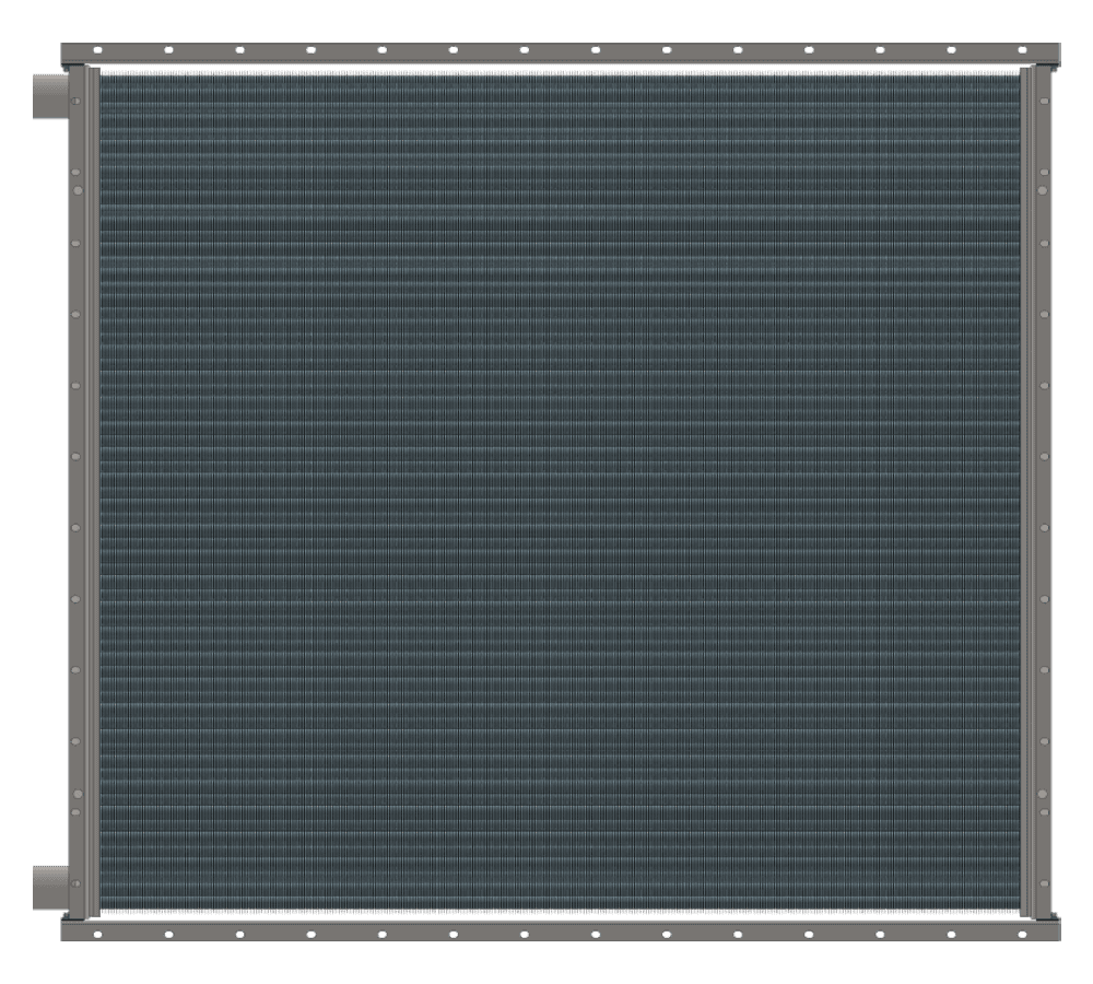 Калорифер ТВВ 312 Воздухонагреватель ТВВ 312 водяной