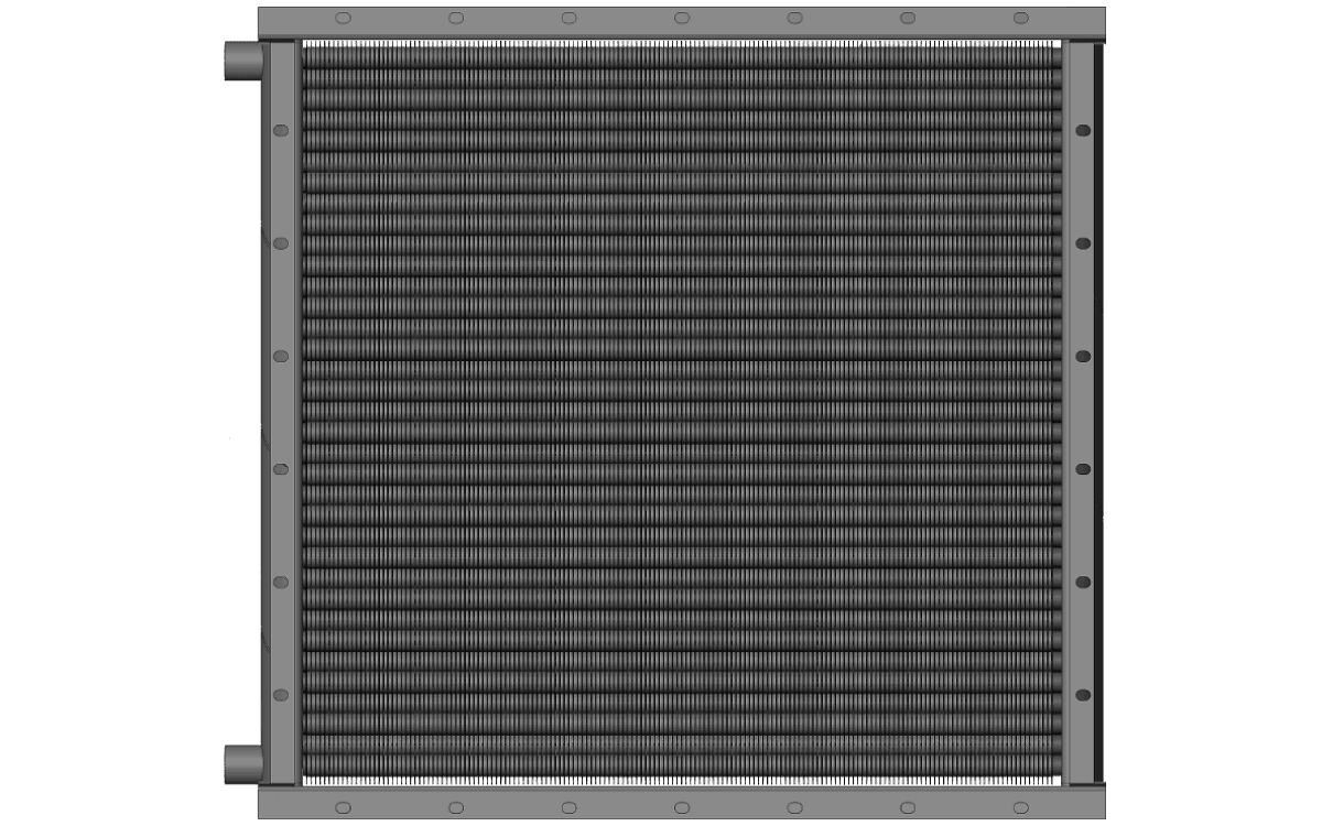 Калорифер для сушильной камеры Калорифер водяной для сушильной камеры